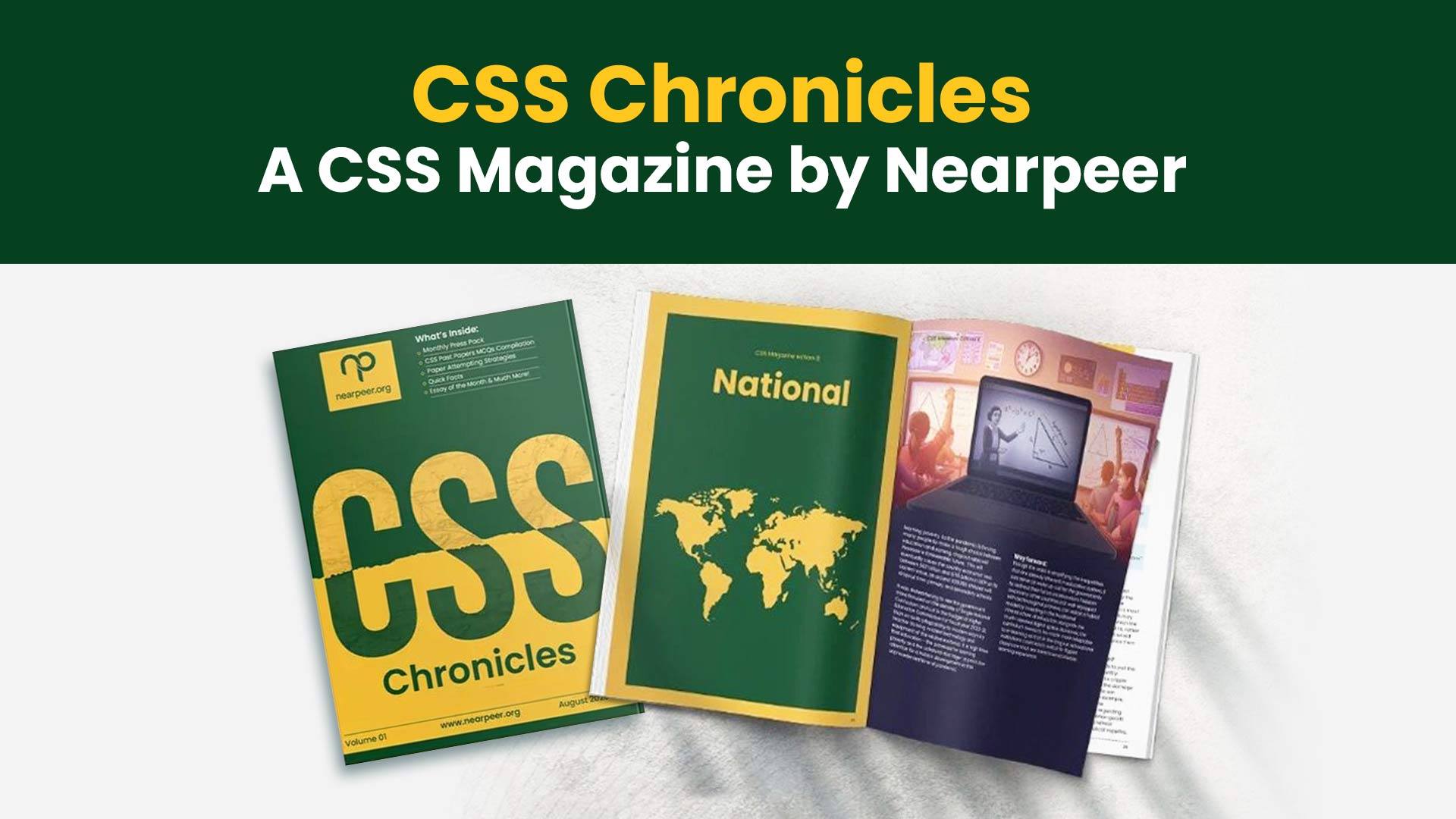 CSS Chronicles - A CSS Magazine by Nearpeer