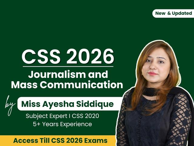 Journalism and Mass Communication