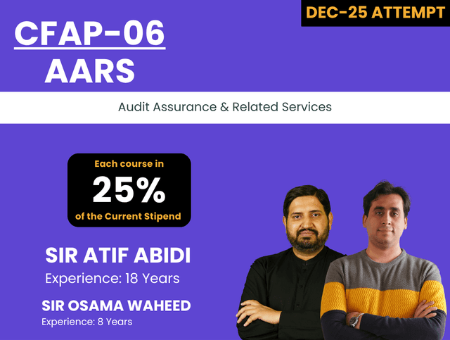 CFAP 06 (SBI) AARS (Class Camera Recordings)