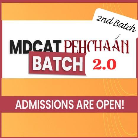 MDCAT Pehchan Batch 2026 | 2.0