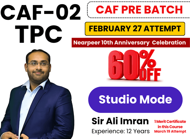 CAF 02 TPC by Sir Ali Imran (Studio Mode)