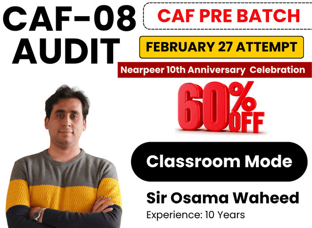 CAF 08 AUD by Sir Osama Waheed (Classroom Mode)