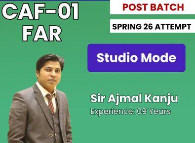 CAF 01 FAR by Sir Ajmal Kanju