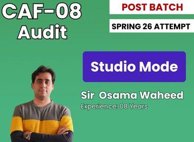 CAF 08 AUD by Osama Waheed