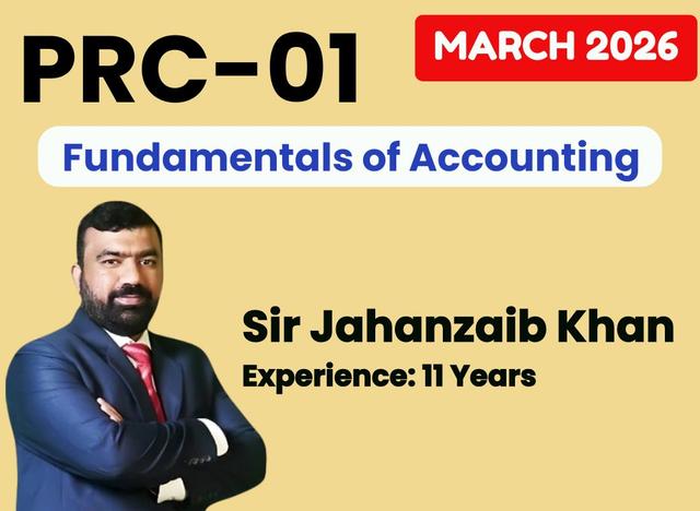 01 PRC FA by Sir Jahanzaib