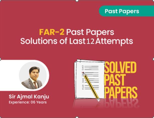 CAF 06 CR Past Papers by Sir Ajmal Kanju (Latest 12 Attempts)