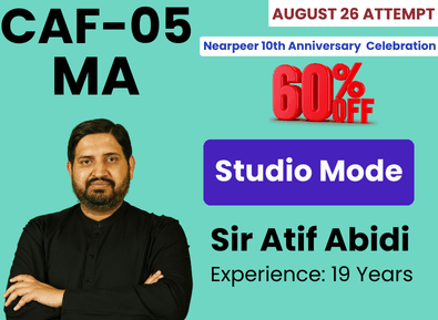 CAF 05 MA by Sir Atif Abidi