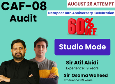 CAF 08 AUD by Sir Atif Abidi and Sir Osama Waheed