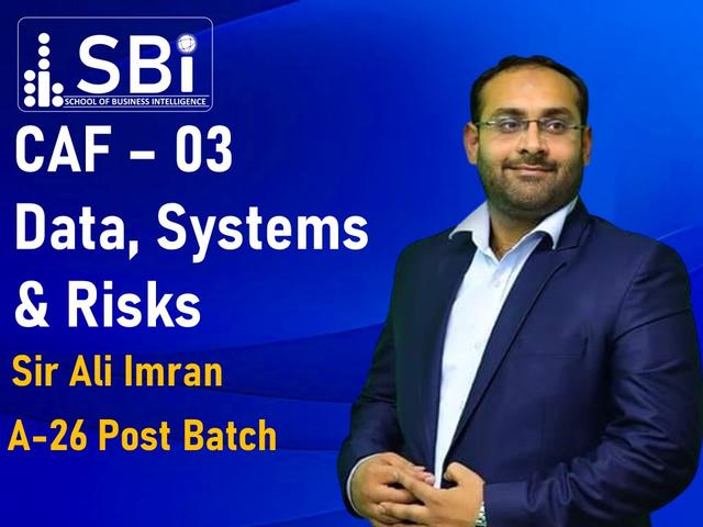 SBI CAF 03 POST BY SIR ALI IMRAN AUT26