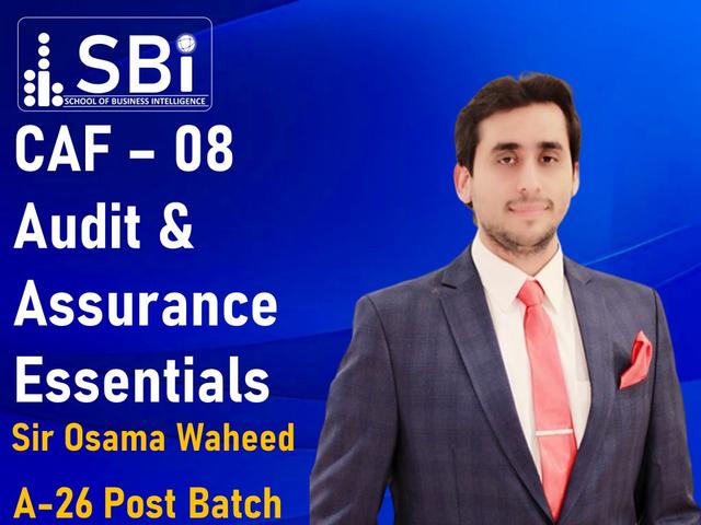 SBI CAF 08 AAE POST BY SIR OSAMA WAHEED AUT26