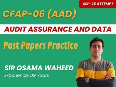 CFAP 06 Past Papers Practice by Sir Osama Waheed