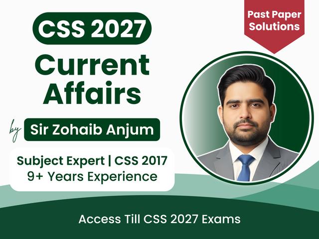 Current Affairs Past Papers