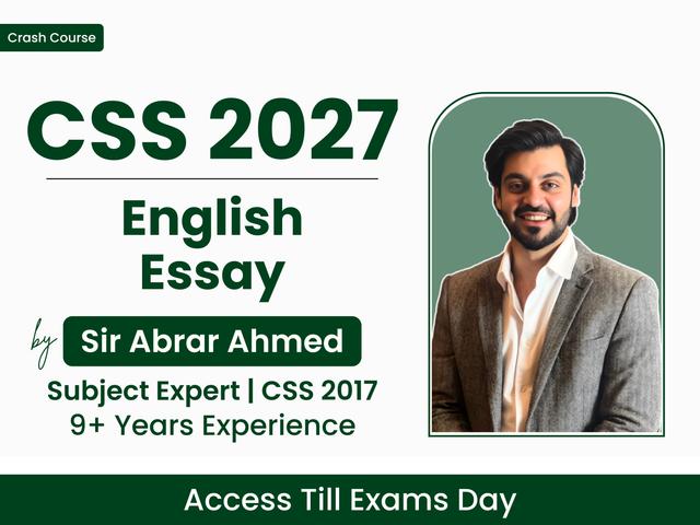 English Essay (Crash Course)