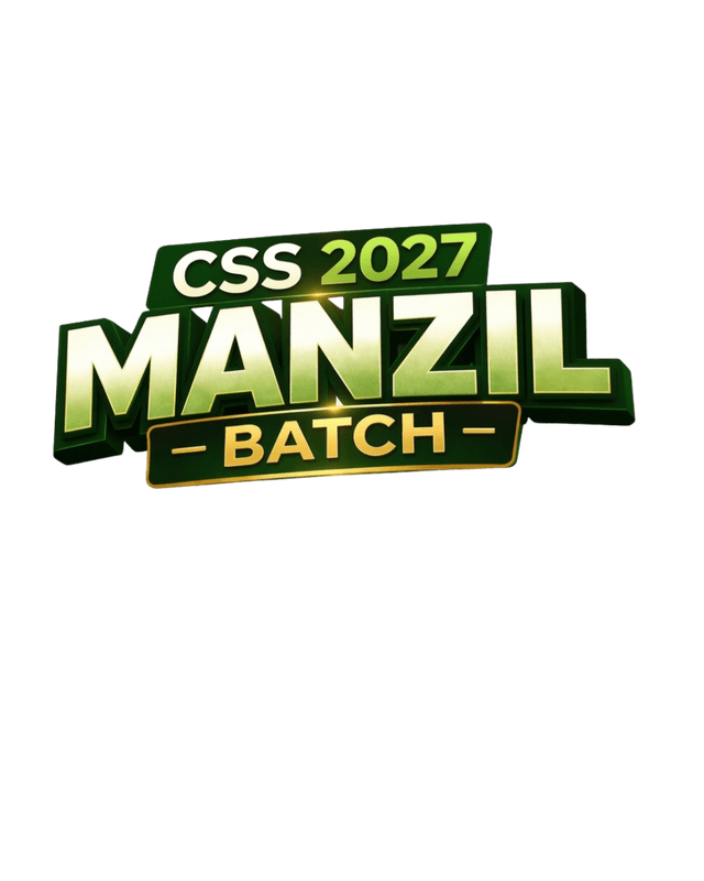 CSS Books Manzil Batch (4 Subjects)