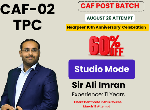 CAF 02 TPC by Sir Ali Imran