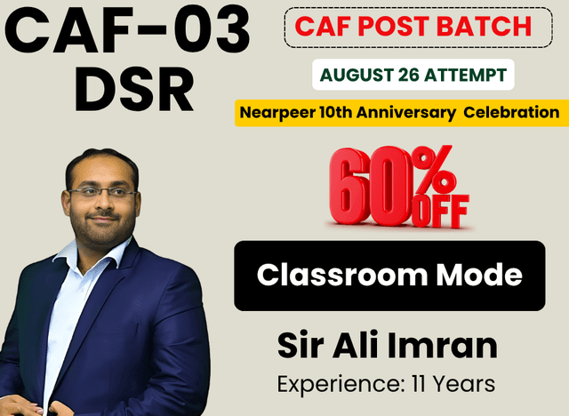 CAF 03 Data System and Risks (Classroom Mode) by Sir Ali Imran