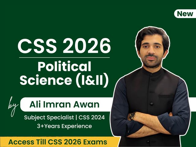 CSS PMS Political Science  (I and II)