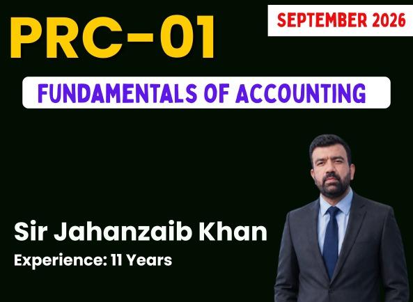 01 PRC FA by Sir Jahanzaib