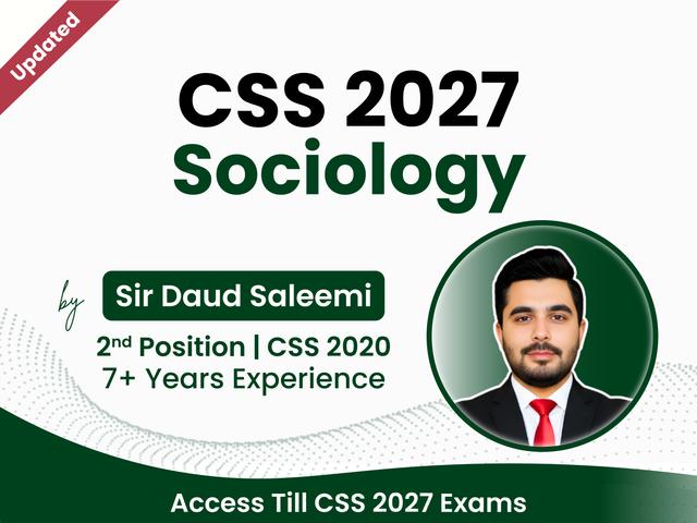 Sociology (New Course)