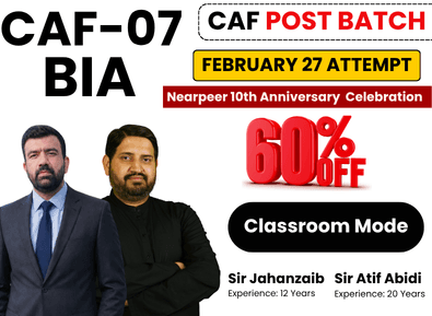 CAF 07 BIA by Sir Atif Abidi and Sir Jahnazaib (Classroom Mode)