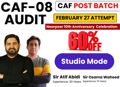 CAF 08 AUD by Sir Atif Abidi and Sir Osama Waheed