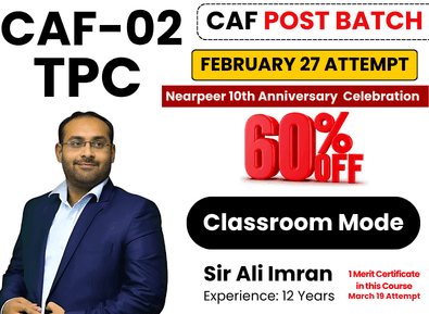 CAF 02 TPC By Sir Ali Imran (Classroom Mode)