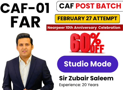 CAF 01 FAR BY SIR ZUBAIR SALEEM