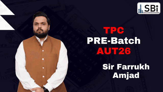 SBI CAF 02 PRE BY SIR FARRUKH AMJAD AUT26