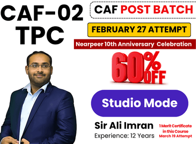 CAF 02 TPC by Sir Ali Imran (Studio Mode)