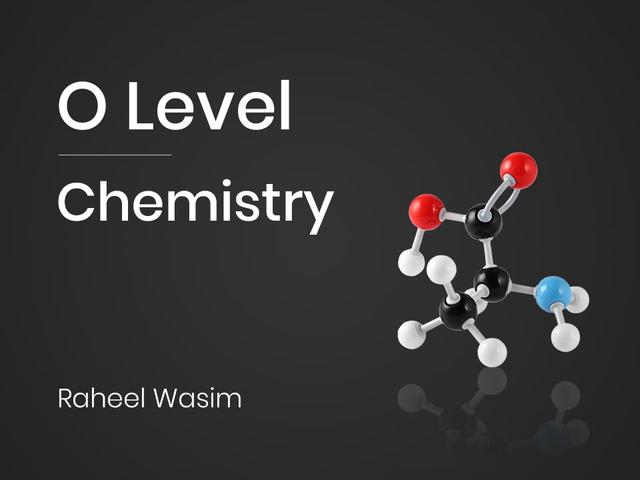 O Level Chemistry