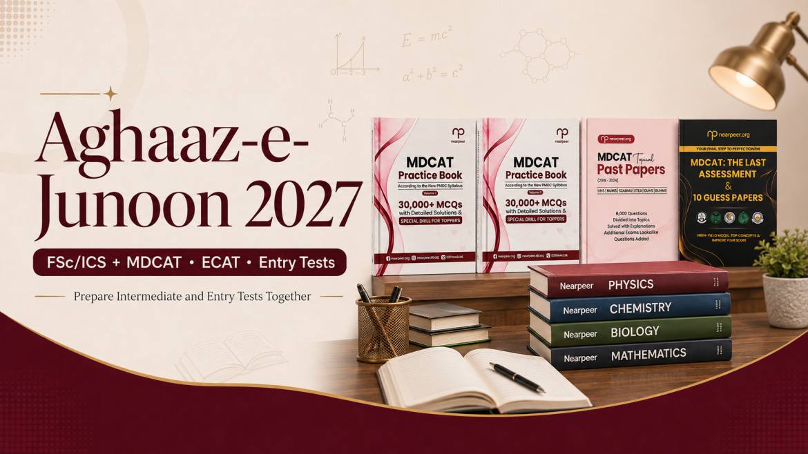 Aghaaz-e-Junoon 2027 | FSc/ICS + MDCAT, ECAT & Entry Tests