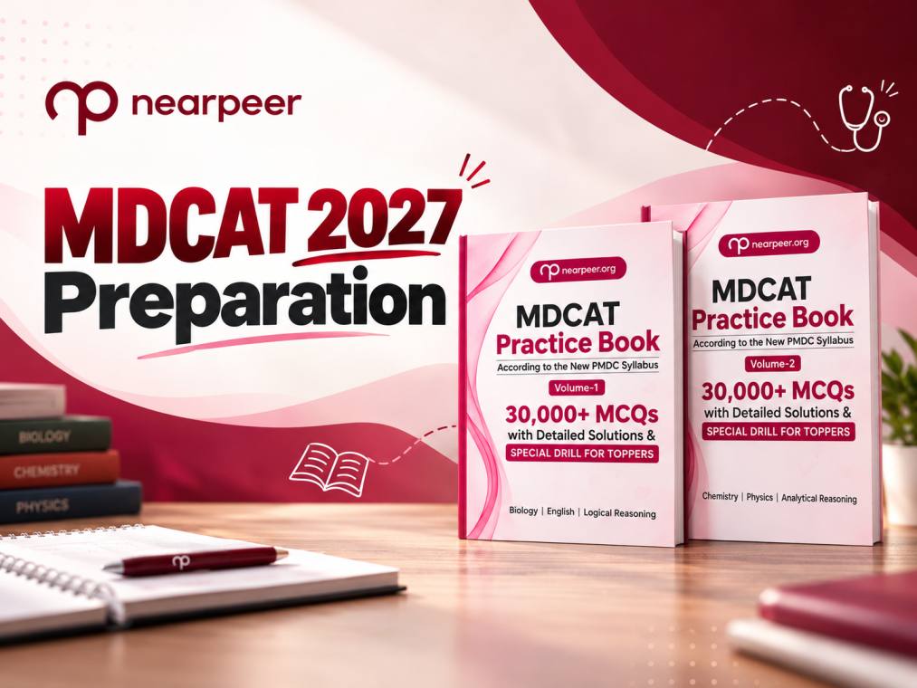 MDCAT 2027 Preparation | Nearpeer Junoon Batch 2.0 for Freshers & Repeaters/Improvers