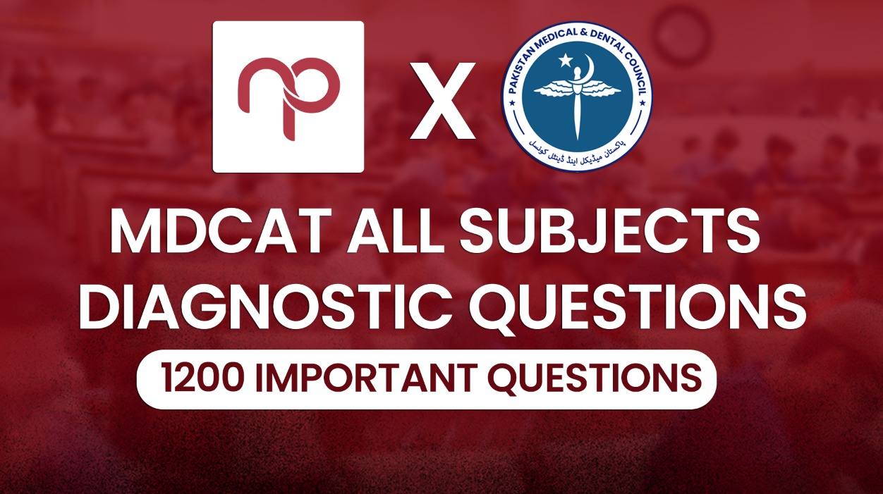 Free 1200 PMDC Lookalike MCQs – MDCAT Diagnostic Quiz to Identify Your Weaknesses (2026 Guide)