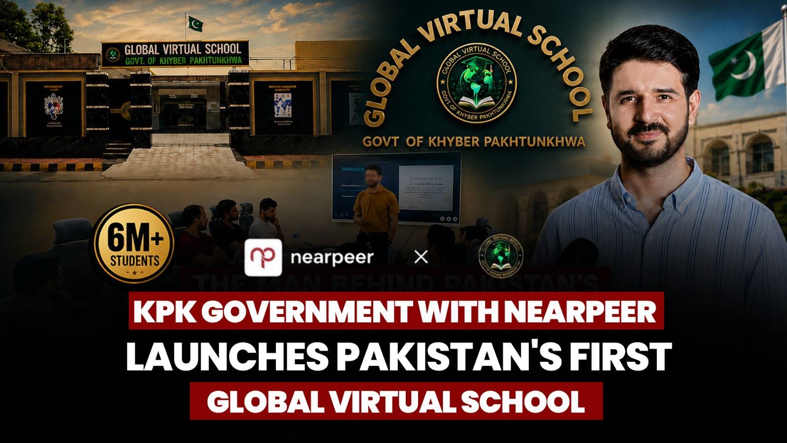 KPK Government with the Help of Nearpeer Launches Pakistan's First Global Virtual School | FREE FSc & ICS Dashboard by Nearpeer